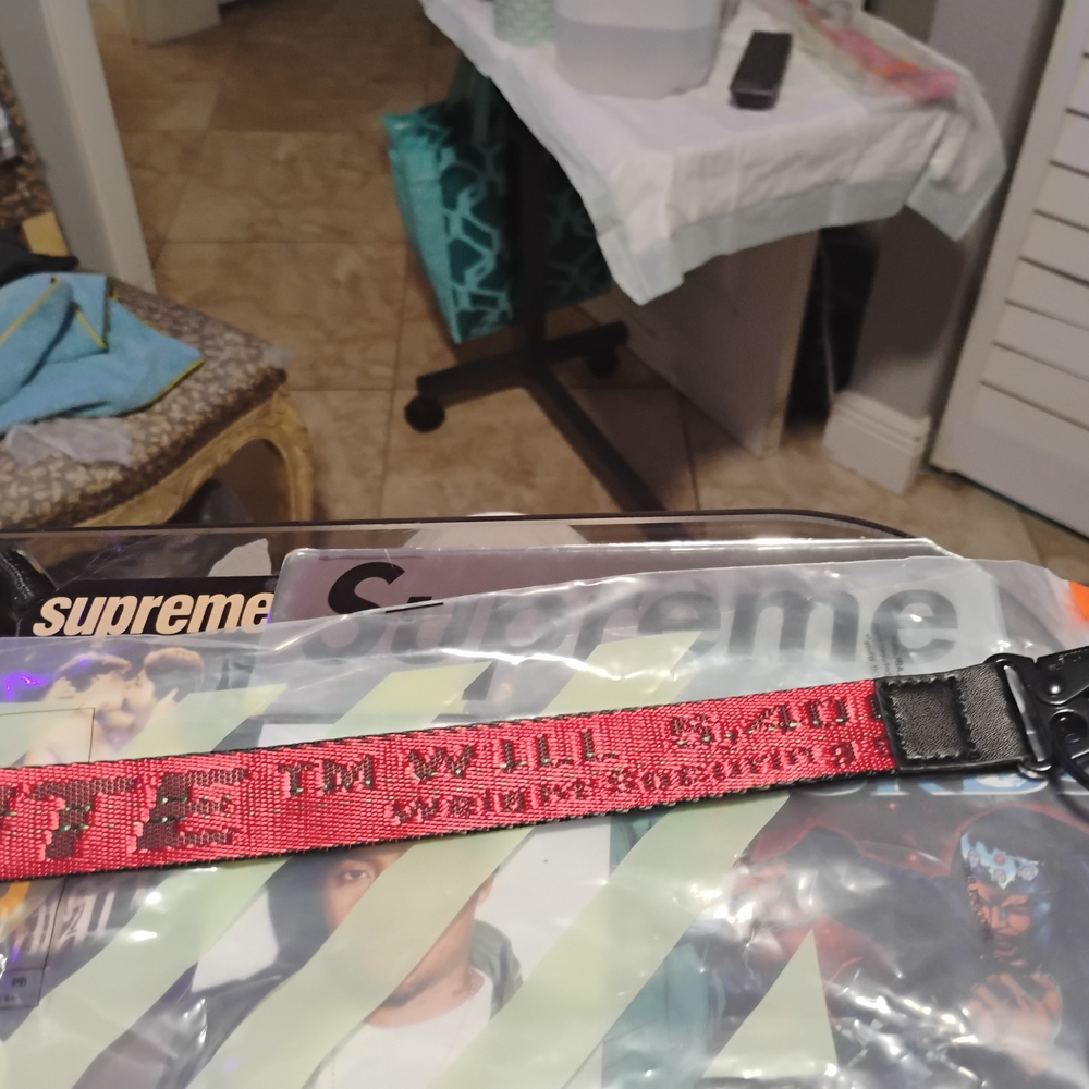 Red Supreme Adjustable Strap